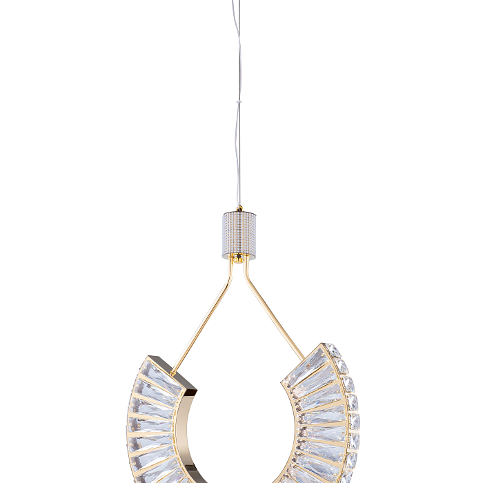 Люстра NewRgy 6019E/25W GOLD+CLEAR