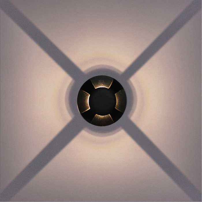 Уличный светильник ARTE LAMP A3221IN-4BK