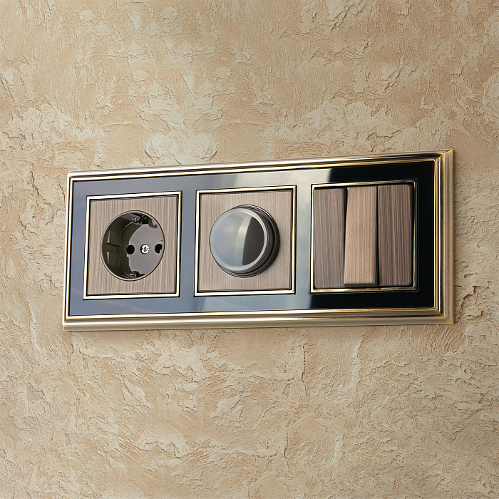 Клавиши для выключателей Werkel WL12-SW-3G-CP