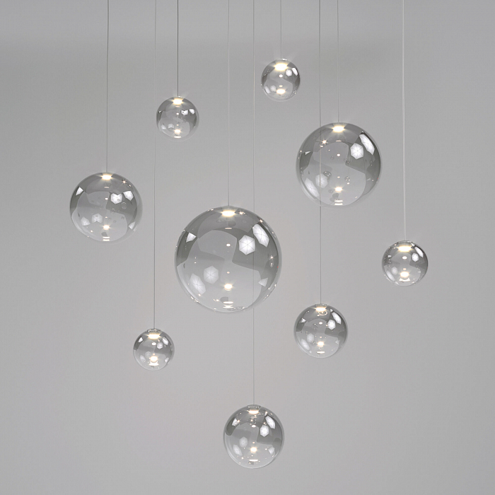 Люстра Eurosvet 50232/1 LED дымчатый