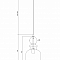 Светильник одинарный Maytoni P035PL-01CH