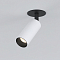Светильник на 1 лампу Elektrostandard 25039/LED 8W 4200K белый/черный